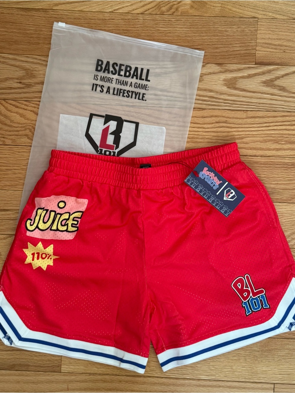 Baseball Lifestyle NWT youth XL shorts